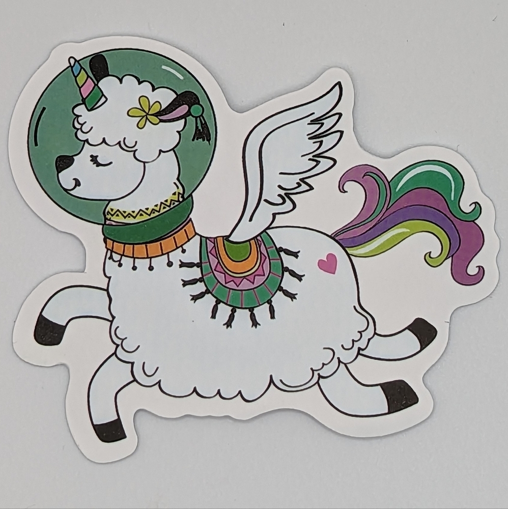 Llamacorn Sticker